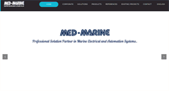 Desktop Screenshot of medmarine.net